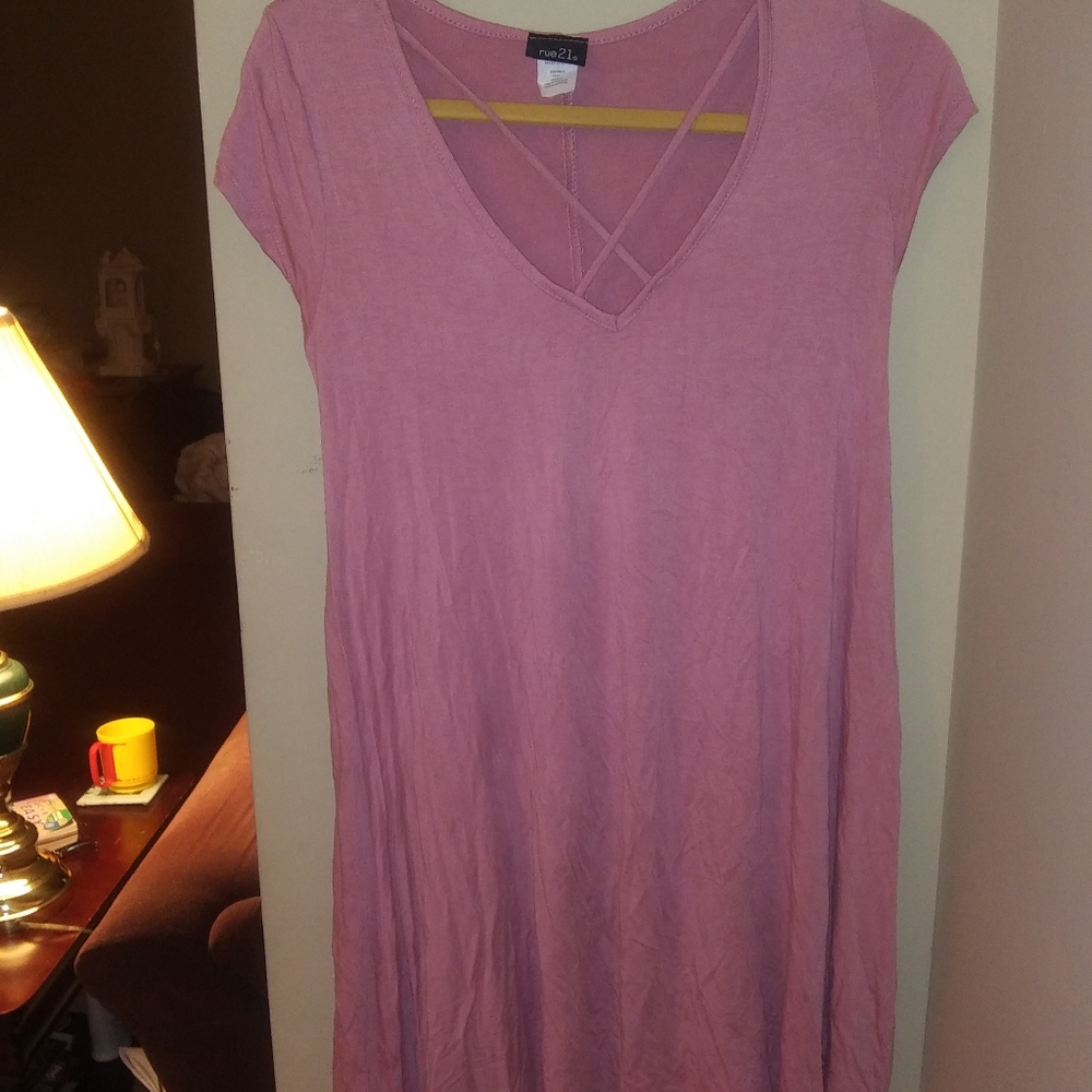 RUE 21 pink dress